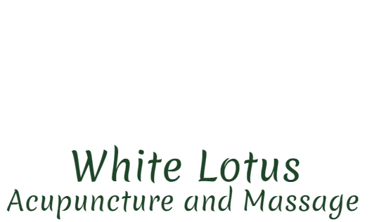 A white lotus logo is shown on the green background.